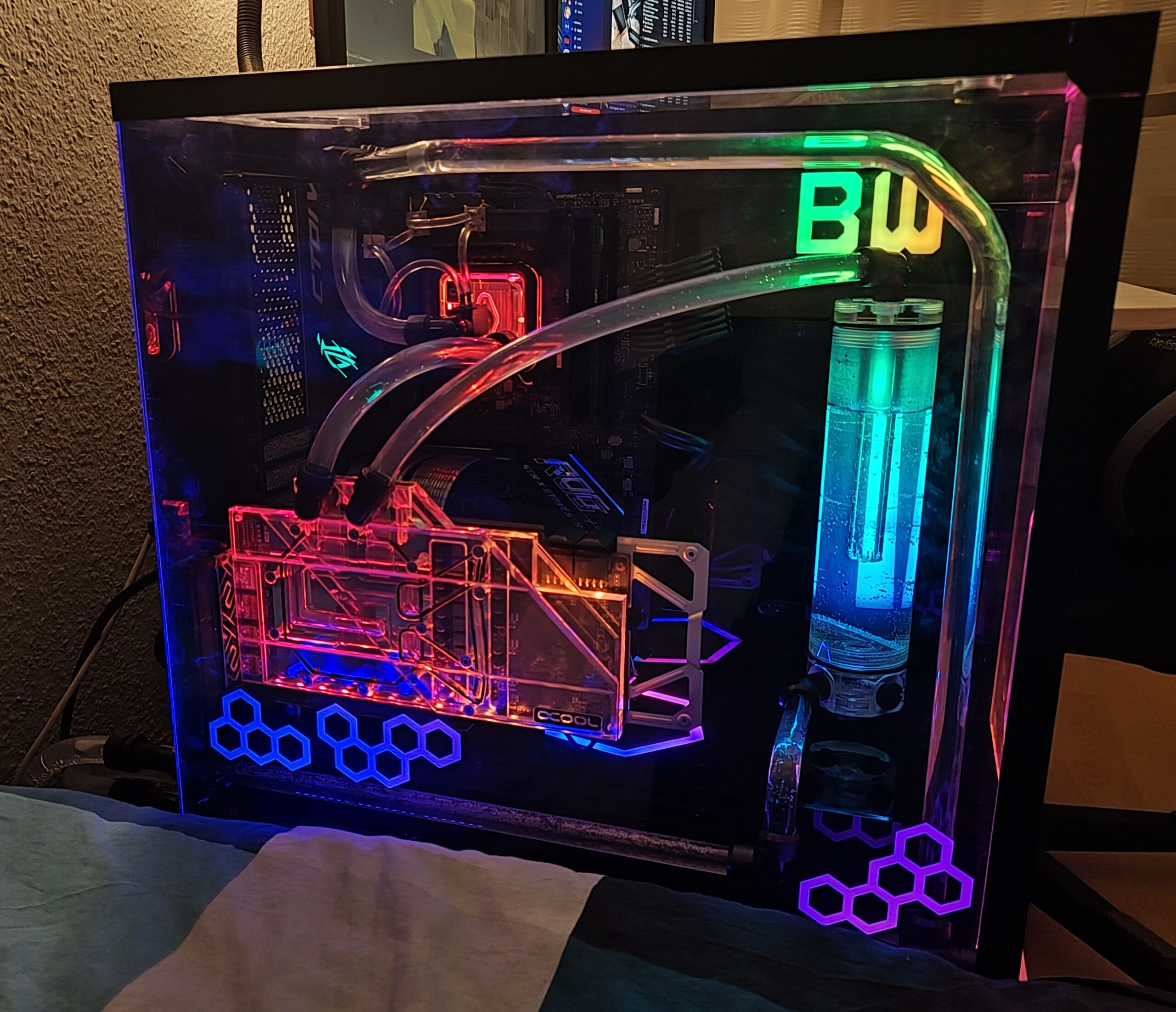 Liquid Cooled PC Case